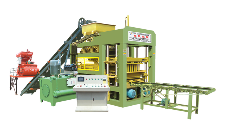 D&acirc;y chuyền sản xuất gạch kh&ocirc;ng nung QTY4-15C